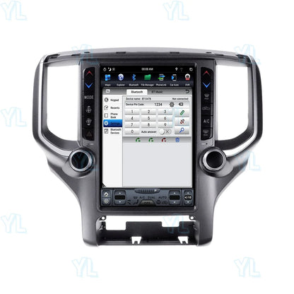 YANFU pour Dodge Ram 2019- 2023 autoradio GPS Carplay voiture multimédia vidéo Android 13.0 Navi unité principale 4G WIFI groupe numérique