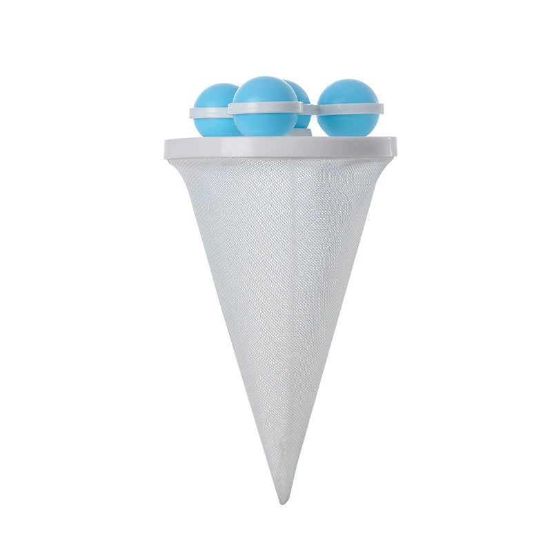 Sac filtrant réutilisable pour Machine à laver, attrape-peluches flottant, épilation des poils d'animaux, collecte de saleté, maille, boule à lessive, outils de nettoyage