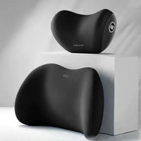 Car Headrest Pillow and Lumbar Support Set Memory Foam Neck Pillow & Back Cushion for Long Drive Pain Relief Car Seat Comfort