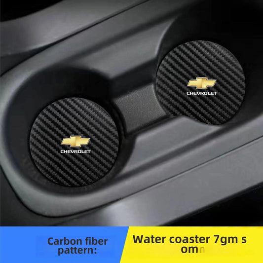 Sous-verre antidérapant pour porte-gobelet de voiture, pour Chevrolet Cruze Impala Malibu Silverado Cobalt Impala Onix pioneer Trax