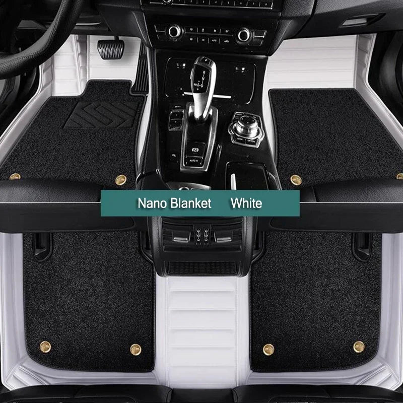 Tapis de sol de voiture à couverture complète 3D personnalisé à double couche pour accessoires intérieurs Renault Koleos