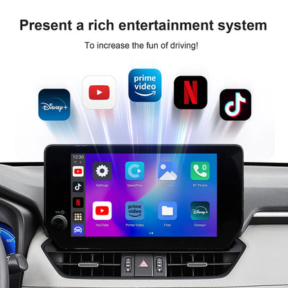 2026 Android 3In1 CarPlay Ai Box sans fil Android Auto USB adaptateur pour Youtube Netflix universel TV Box Plug and Play voiture jouer