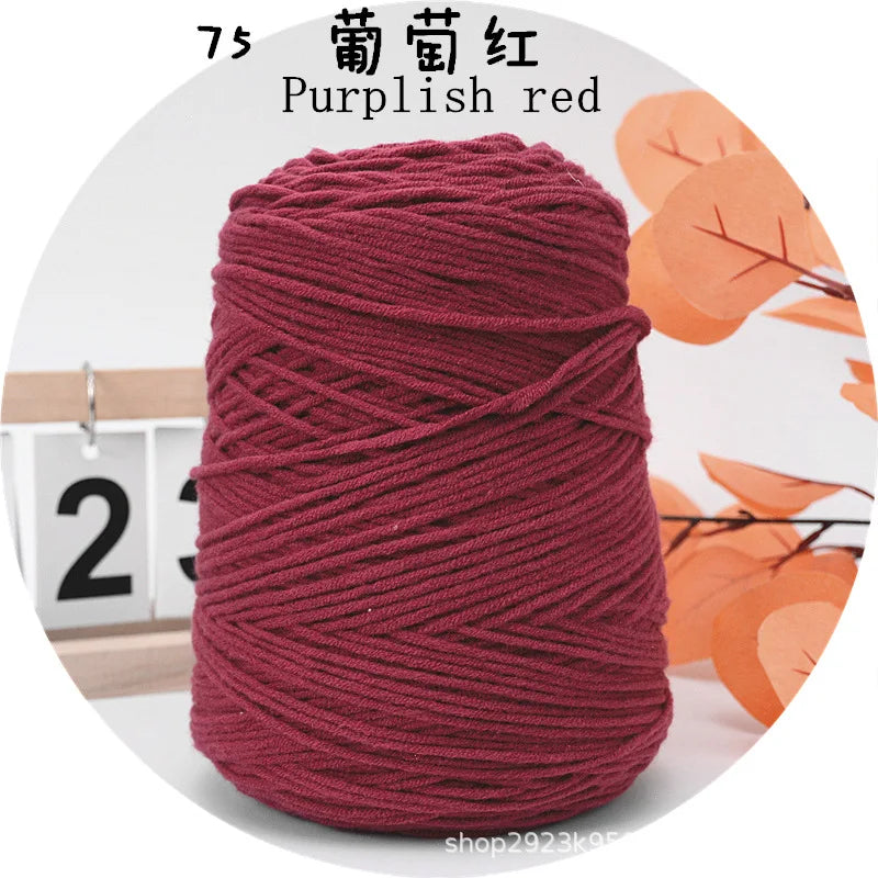 Pistolet à touffeter spécial 400g, 8 brins de coton au lait, ligne de saillie acrylique, broderie, tapis de coussin, fil de touffetage personnalisé