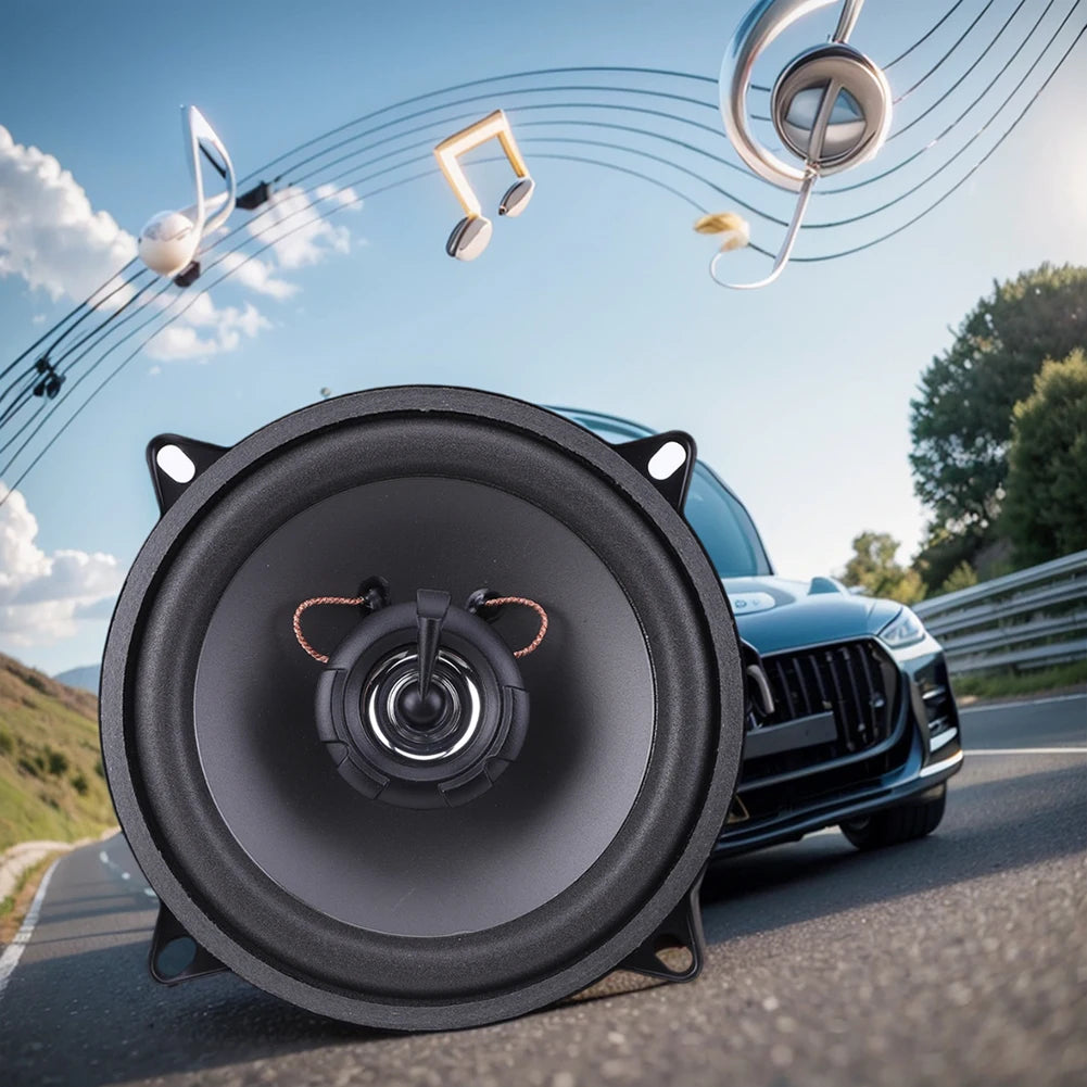 Nouveau 4/5/6 pouces haut-parleurs de voiture 12V 2 voies pleine fréquence voiture HiFi haut-parleur Coaxial 4 Ohms 300/400/500W Audio musique stéréo caisson de basses
