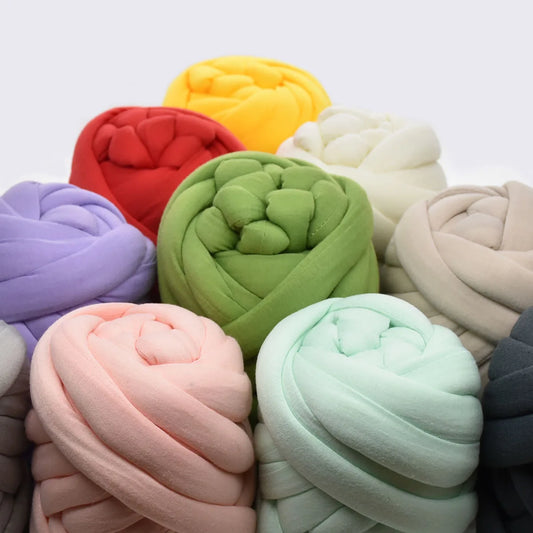 Fil épais Super volumineux de 250g, pour tricoter à la main, Crochet, doux, grand coton, bricolage, bras, tricot, fil fil rotatif pour couverture