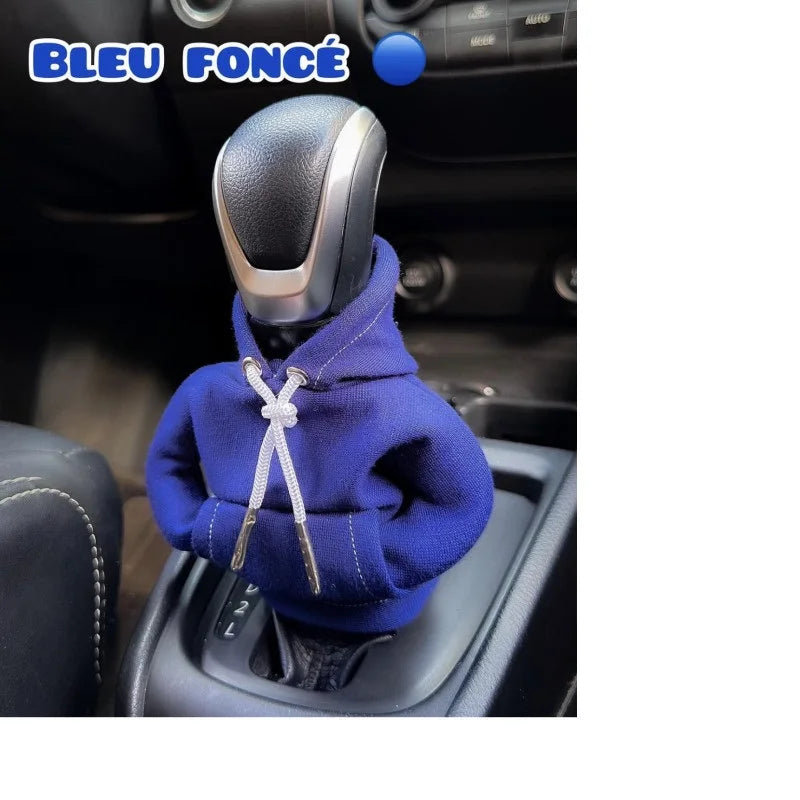 Couvercle de pommeau de levier de vitesse de voiture, Sweats à capuche de mode, Poignée de vitesse, Couverture décorative, Manuel, existent, Décoration intérieure de voiture, Accessoires