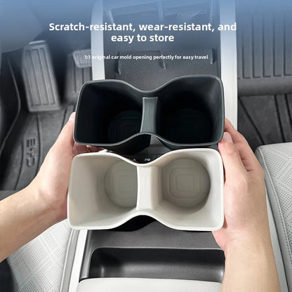 Porte-gobelet d'eau de commande centrale de voiture, résistant à la saleté, couleurs originales de voiture, intérieur spécial modifié pour 25 BYD Yuan Up ATTO2
