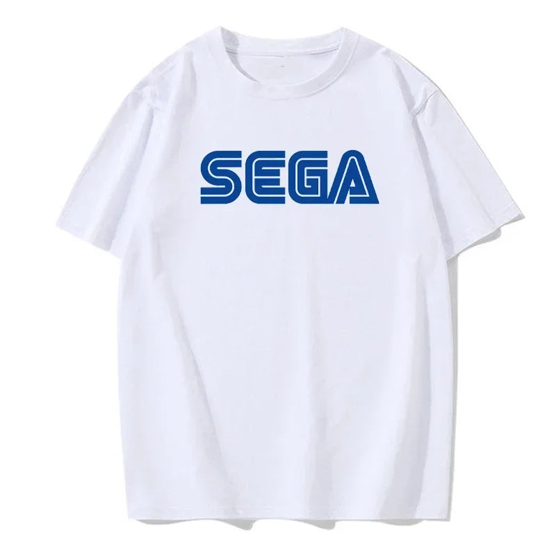 Nouveauté Sega Logo hommes t-shirts été décontracté à manches courtes mode Streetwear Harajuku t-shirt Style coréen Fans de jeu hommes t-shirts