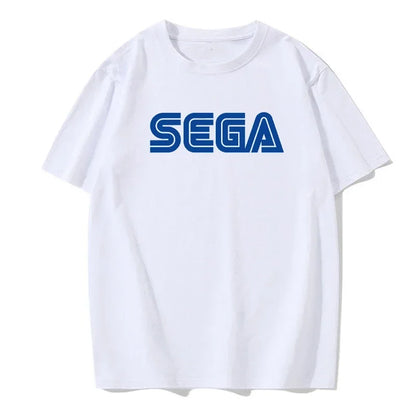 Nouveauté Sega Logo hommes t-shirts été décontracté à manches courtes mode Streetwear Harajuku t-shirt Style coréen Fans de jeu hommes t-shirts