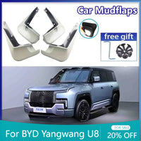 Garde-boue de roue avant, peinture de cuisson, garde-boue de voiture, accessoires automobiles pour BYD Yangwang U8 2023 2024 2025