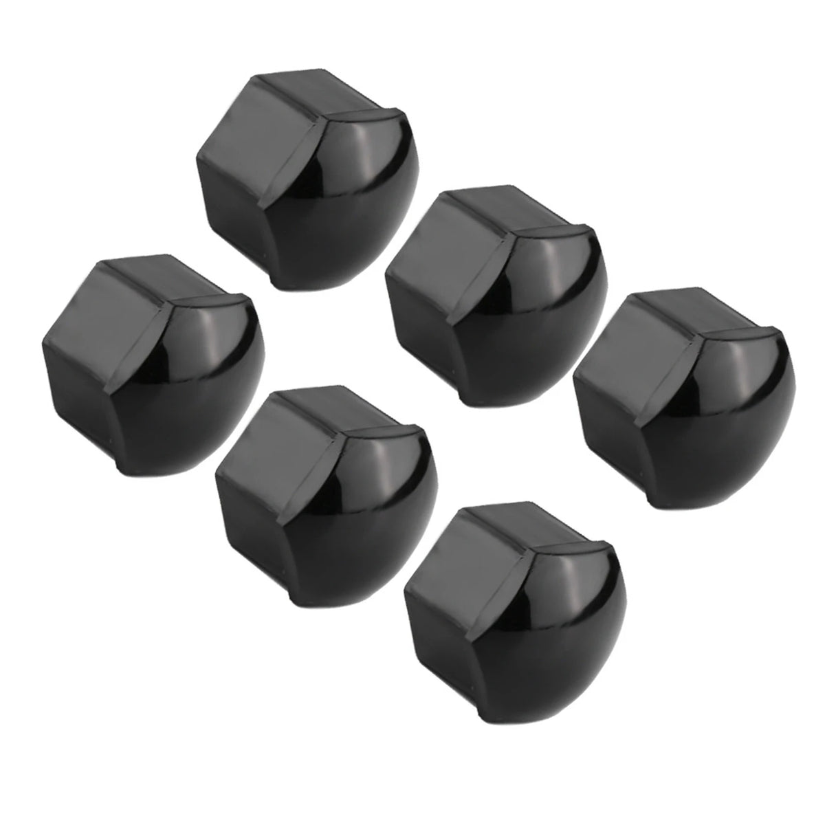 Capuchons d'écrou de roue de voiture, 17mm, 19mm, 21mm, couvercle de vis de moyeu automatique de roue de voiture, protection anti-étirement, couvercle de vol, accessoires automobiles, 20 pièces