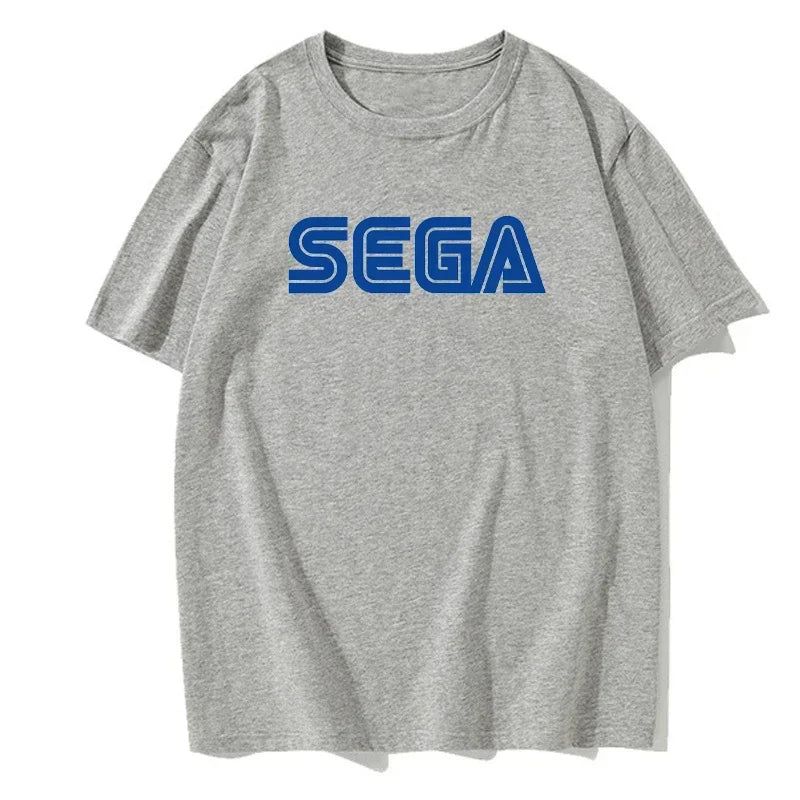 Nouveauté Sega Logo hommes t-shirts été décontracté à manches courtes mode Streetwear Harajuku t-shirt Style coréen Fans de jeu hommes t-shirts