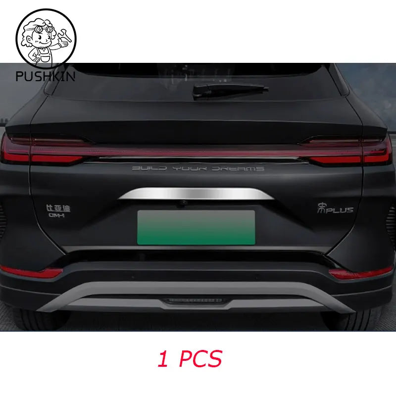 Décoration de coffre de porte arrière de voiture, style pour BYD SEALION 6 EV BYD Seal U 2024 2025, accessoires extérieurs automobiles