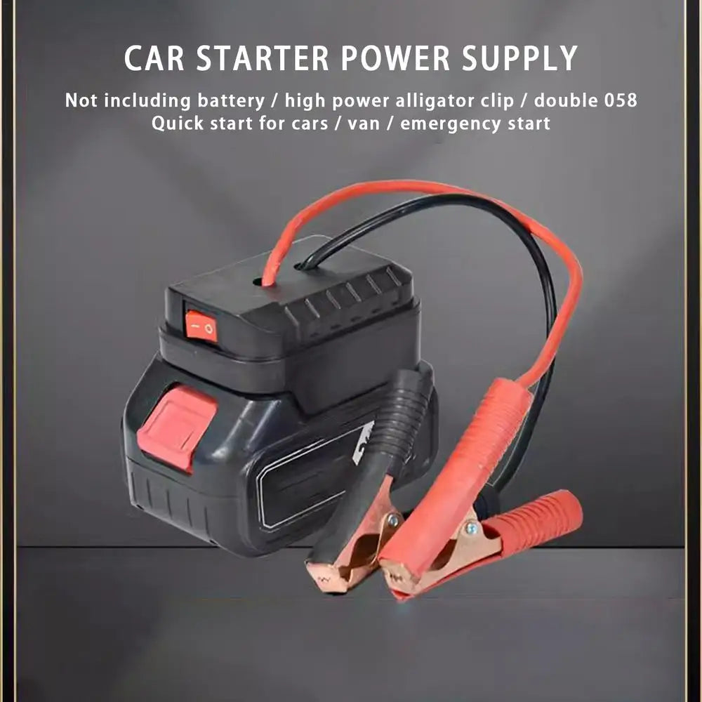Démarreur de saut de batterie de voiture Portable, boîte de saut, convertisseur de batterie au Lithium, bloc d'alimentation Compact pour le démarrage de véhicule d'urgence
