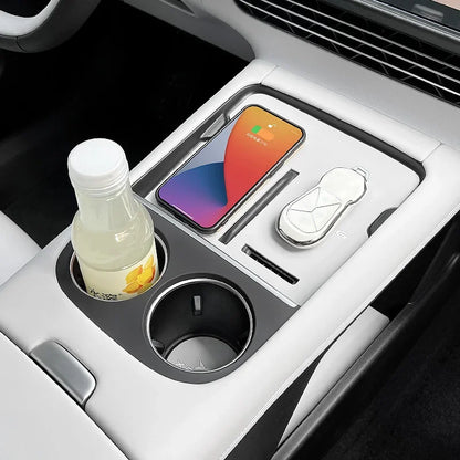 Coussin de protection de charge sans fil, contrôle central, accessoires de protection en silicone, adapté pour Xpeng G6, Xiaopeng G6
