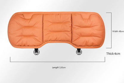 Housse de siège de voiture universelle en cuir, housse de coussin de taille pour siège de voiture, quatre saisons, coussin de Protection pour sièges intérieurs automobiles, accessoire de voiture