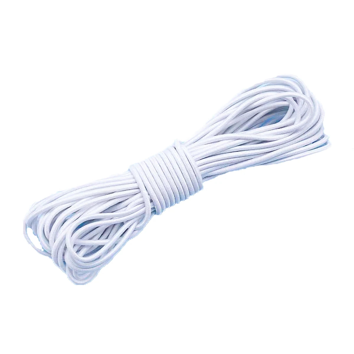 3/5/10/15 M/rouleau nouveau 3.0mm noir blanc bandes élastiques rondes cordon élastique en caoutchouc corde de haute qualité couture vêtement artisanat pour bricolage Jewe