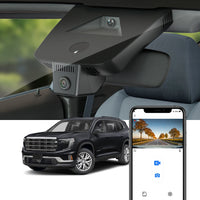 Caméra de tableau de bord Fitcamx 4K pour GMC Acadia 2024 – 2026, DVR de voiture avec WDR avancé, Super Vision nocturne, enregistreur de conduite pour la sécurité