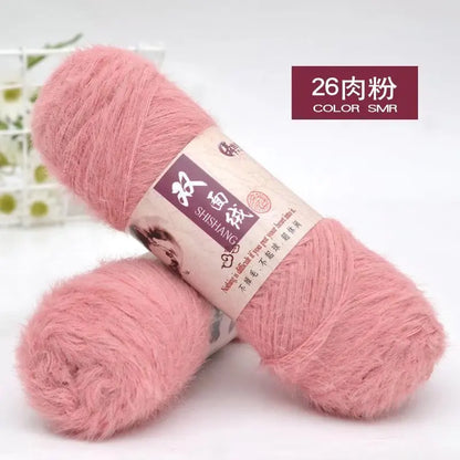 Rouleau de fil moelleux en cachemire à 3 plis, 100 g/rouleau, tricot coloré, laine super douce tricotée, Crochet pour bébé, écharpe pour bébé, fil épais