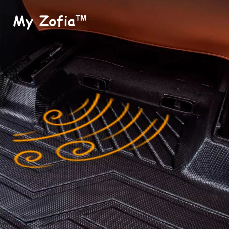 بولي أميدات TPE مخصصة لأرضية السيارة، قيادة يدوية، نمط حصيرة، ملحقات داخلية، لسيارة Xpeng، XiaoPeng، G9، 2023، 2024، 2025، المتاجر