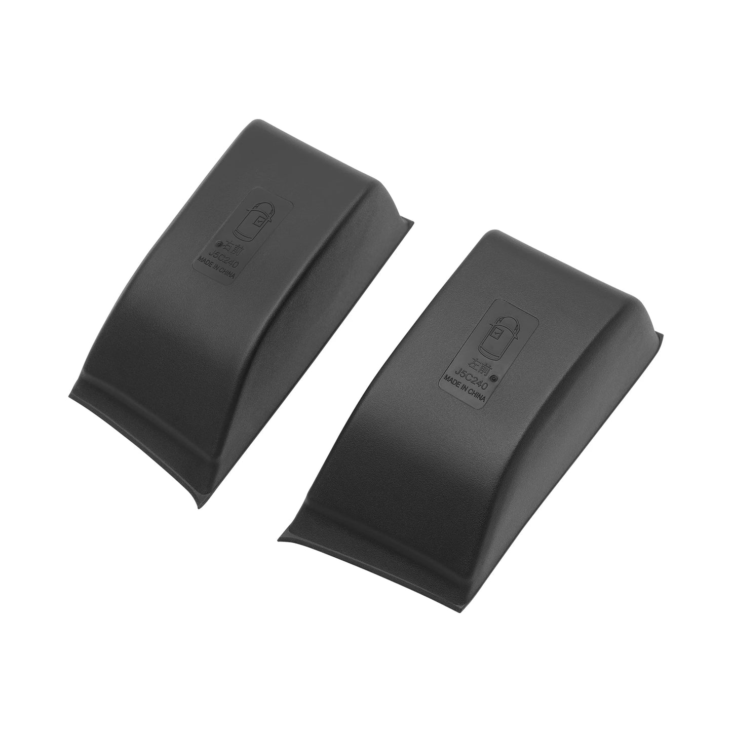 Pour BYD ATTO3 ATTO 3 YUAN PLUS 2025 2026 poignée de porte avant arrière boîte de rangement plateau organisateur TPE accessoires d'intérieur de voiture 4 pièces