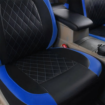 Ensemble complet de housses de siège de voiture, 9 pièces, housses de Protection imperméables et antidérapantes en cuir PU, accessoires universels pour camions et Van SUV