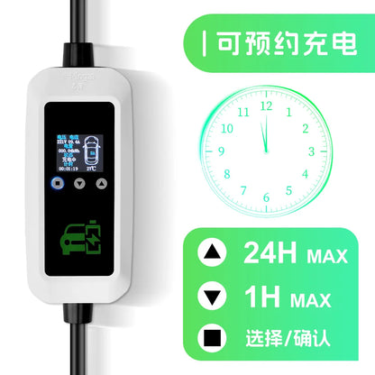 Pistolet de charge de haute qualité, standard européen type 2, chargeur EV 7kw, pile de chargement de voiture portable, nouvelle pistolet de charge d'énergie