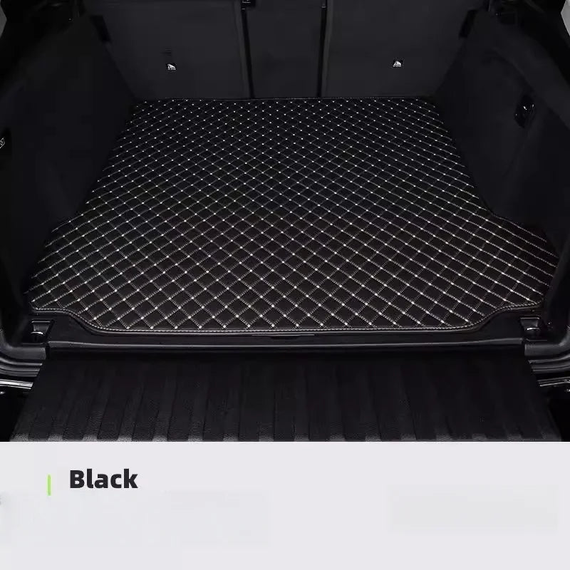 Tapis de coffre de voiture en cuir artificiel personnalisé, pour Alfa Romeo Giulia 2017 – 2022 Stelvio 2017-2022, accessoires d'intérieur de voiture