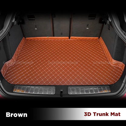 Couverture de tapis de revêtement de cargaison de polymères de coffre de voiture 3D, accessoires intérieurs, BYD, Yuan Pro, 2021, 2022, 2023