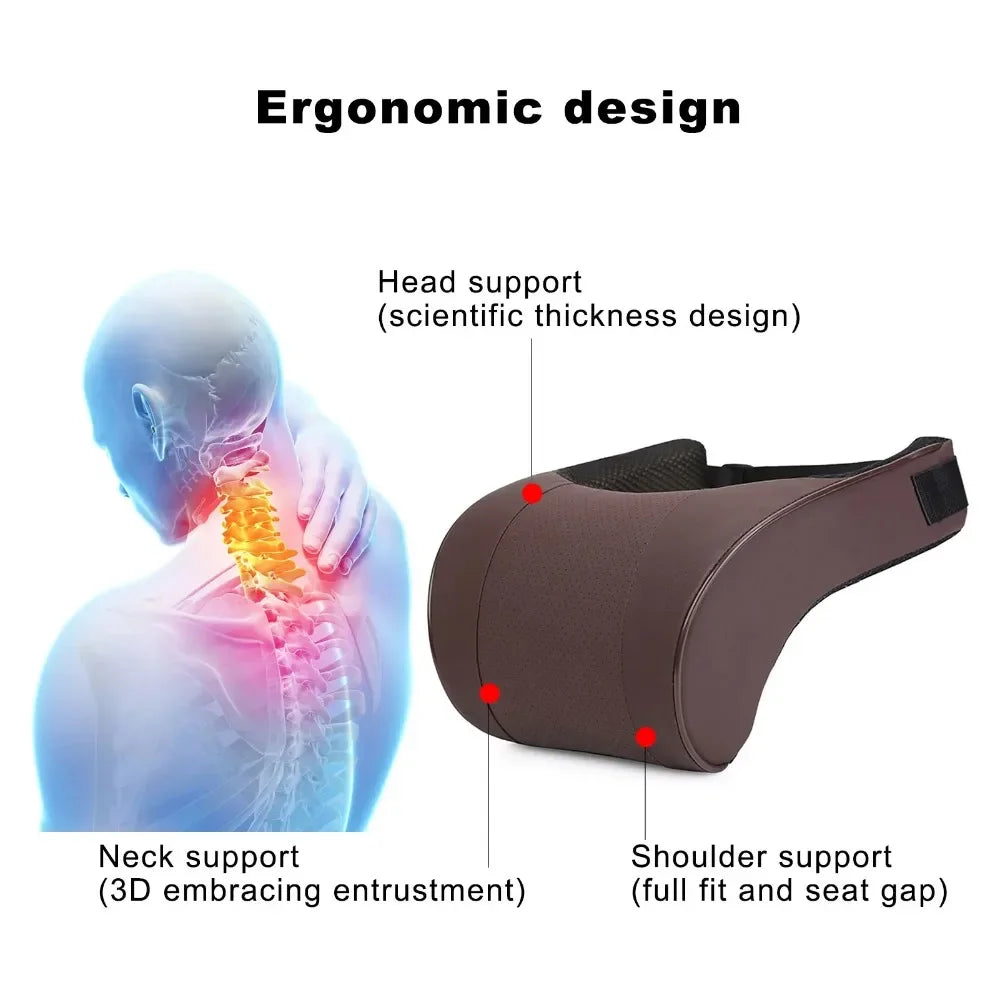 For Kia KN GT Rio Picanto Sportage Stinger Niro Telluride Sorento Car Headrest Neck Support Seat lumbar Cushion Soft Neck pillow
