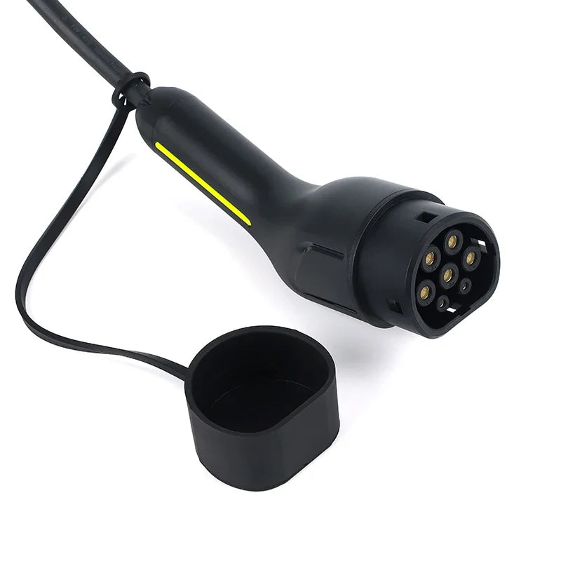 Chargeur EV Type 2 Type 1, boîtier de chargement pour voiture électrique 6A-16A, 10 mètres, 4 mètres, 1 phase, 3 phases, câble de chargement EVSE Mode 2