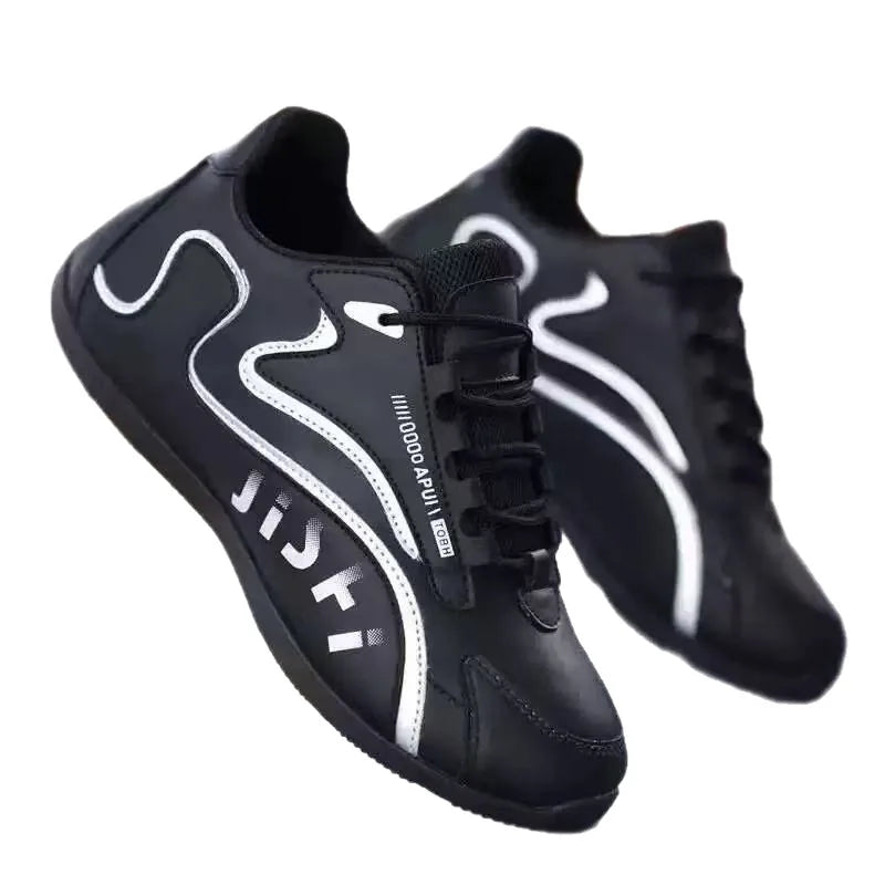 Chaussures de voyage décontractées pour hommes en cuir, confortables et tendance, chaussures de sport et de loisirs pour hommes, toutes saisons, chaussures tendance