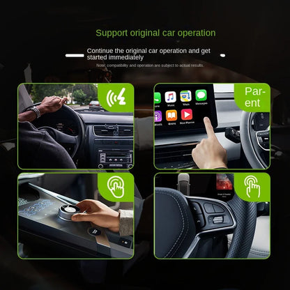 Adaptateur CarPlay sans fil 2 en 1, Dongle sans fil Android Auto, Plug & Play, voiture pour Bluetooth Smart Mini AI Box KowanKit 2026