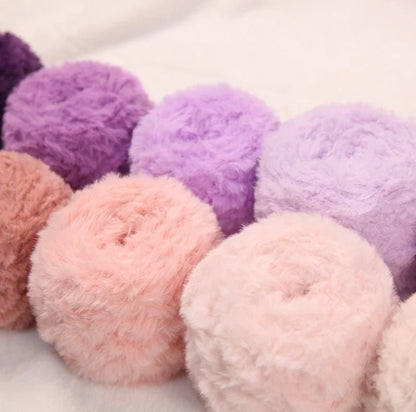 Fil de fourrure Super doux, 1 œuf de 100 grammes, fil de fausse fourrure épais et moelleux pour cils, accessoires et couvertures pour écharpe tricotée au Crochet