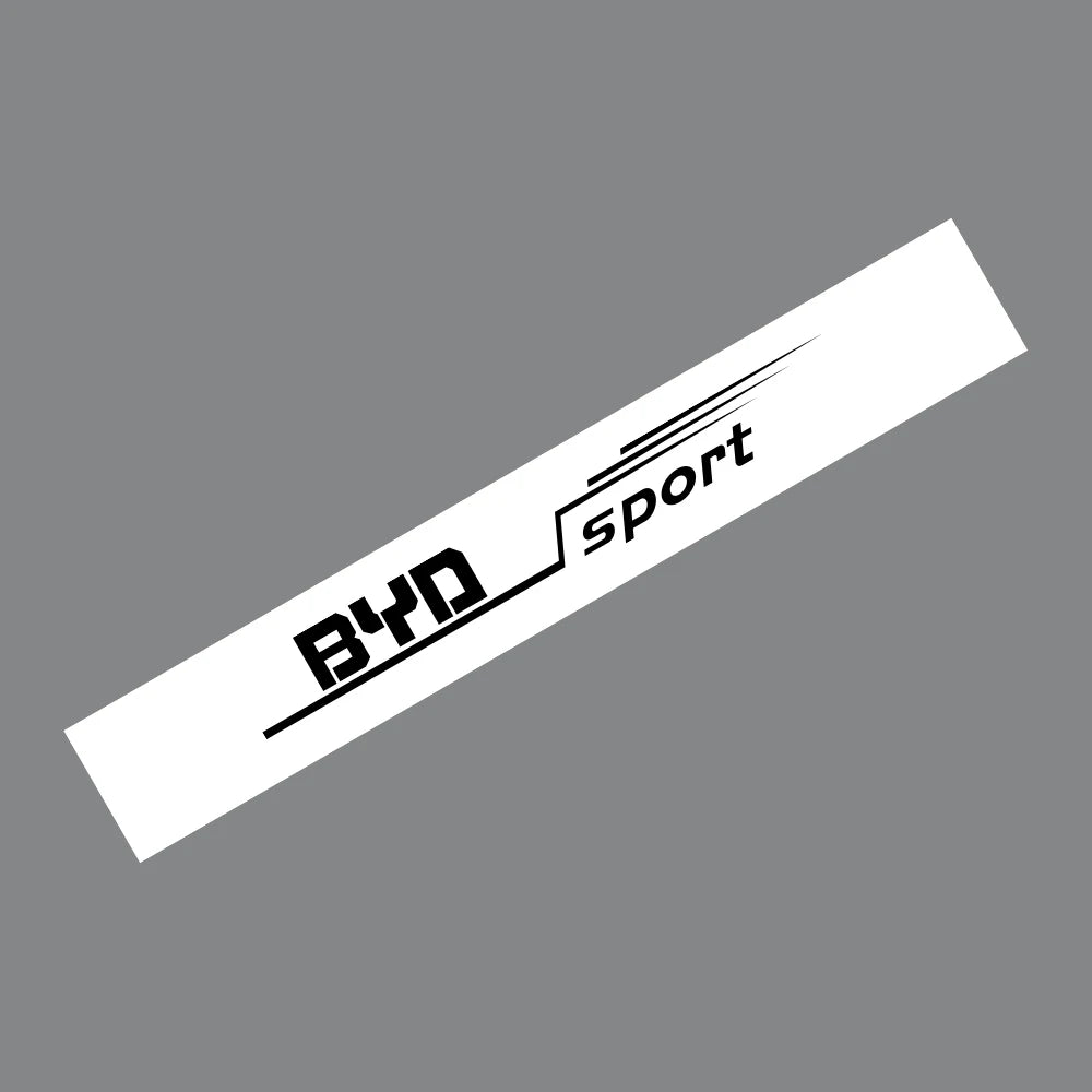 Autocollant en vinyle pour pare-brise de voiture, décalcomanie de décoration, accessoires de réglage automatique pour BYD F3 E6 Yuan Plus Atto F0 G3 I3 Ea1 Song Max Tang Dmi