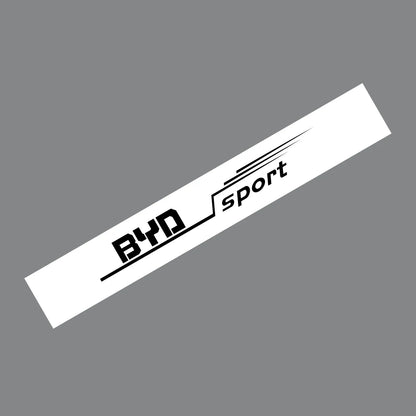 Autocollant en vinyle pour pare-brise de voiture, décalcomanie de décoration, accessoires de réglage automatique pour BYD F3 E6 Yuan Plus Atto F0 G3 I3 Ea1 Song Max Tang Dmi