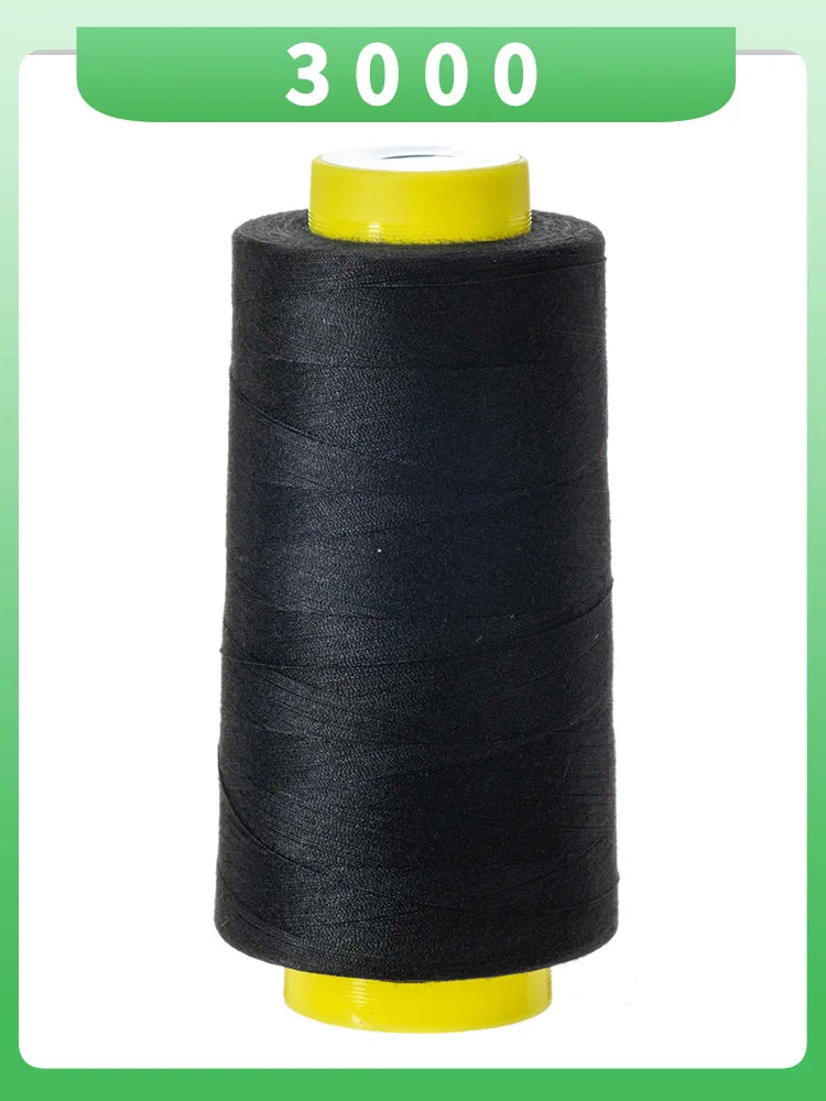 Fil à coudre ultra-fin 602-fil en polyester semblable à la soie à grande vitesse 60s/2 5000m, pour machine à broder et travaux d'aiguille délicats