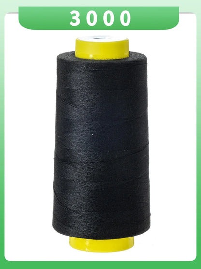 Fil à coudre ultra-fin 602-fil en polyester semblable à la soie à grande vitesse 60s/2 5000m, pour machine à broder et travaux d'aiguille délicats
