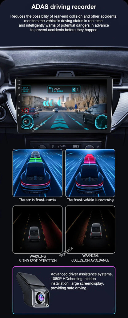 Autoradio Android 15 pour Peugeot 207 CC 207CC 2006 - 2015 sans fil Carplay Android Auto stéréo lecteur multimédia WiFi 4G 2 Din