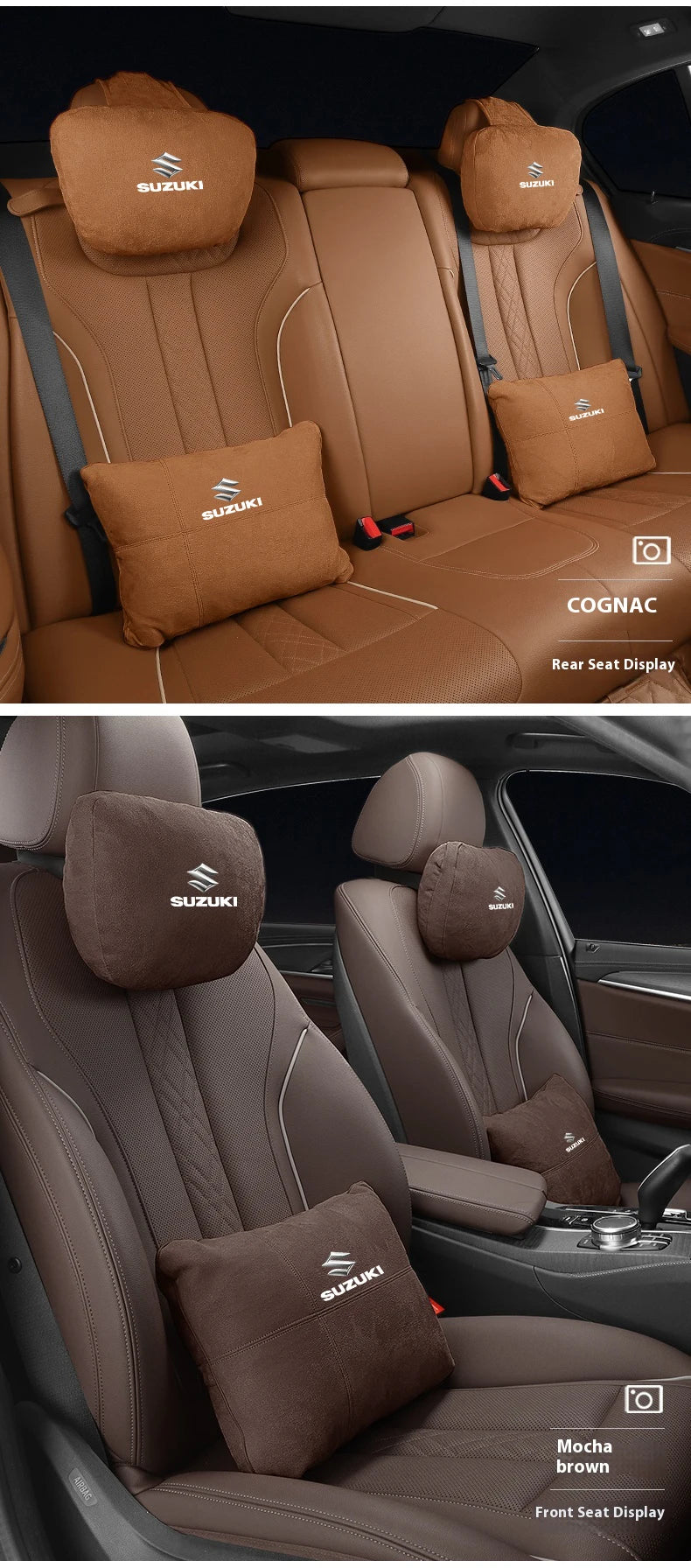 Coussin de Soutien Lombaire pour Voiture, pour Suzuki S-Cross Swift SX4 Vitara Jimny Grand-Vitara Alto Ciaz Lgnis