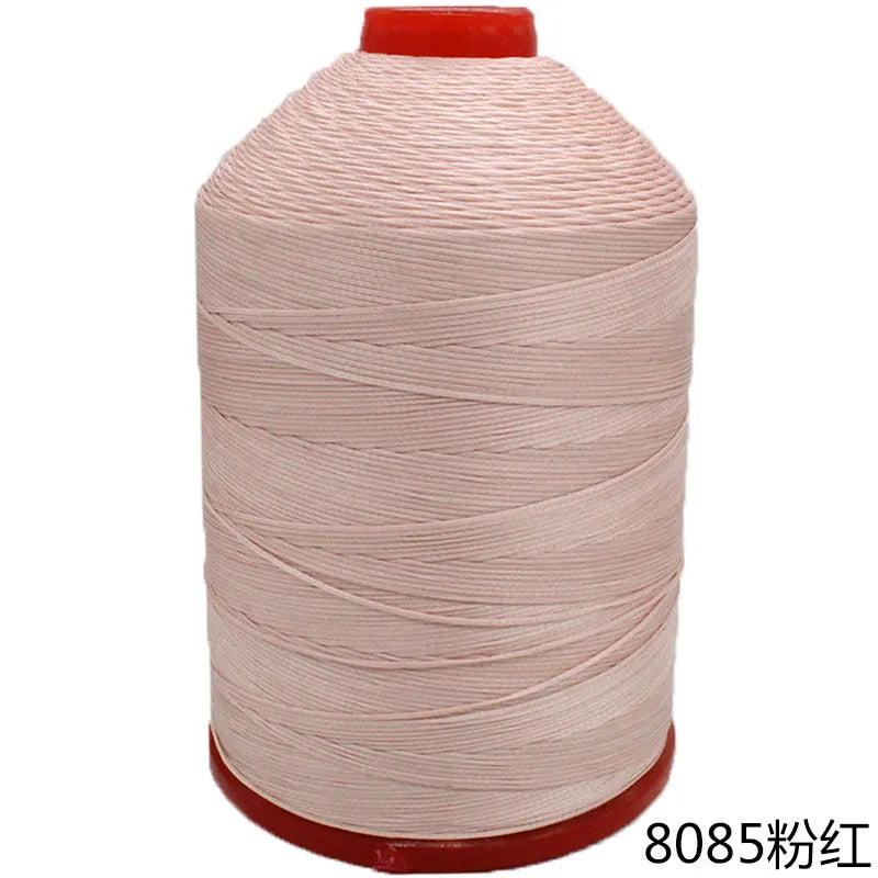 Fil de Cuir Polyester à 16 Brins, Creux, Crochet Fait à la Main, Bracelet Tissé, Pompon, 1mm, 210D