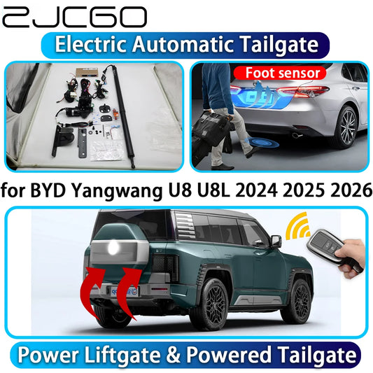 Pour BYD Yangwang U8 U8L 2024 2025 2026 OEM hayon électrique automatique alimenté hayon système Intelligent Kit de levage de contrôle de coffre