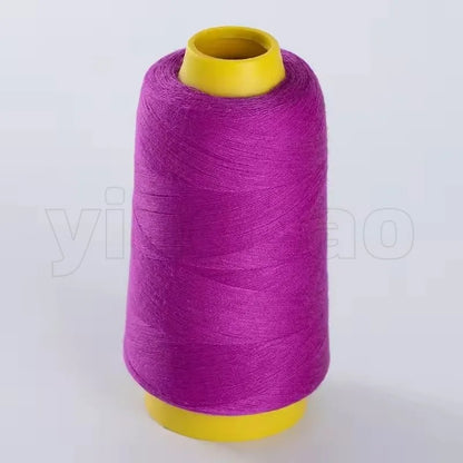Fil à coudre en Polyester solide et Durable, 1300 Yards/rouleau, Machine à coudre professionnelle, broderie, outils de couture à domicile