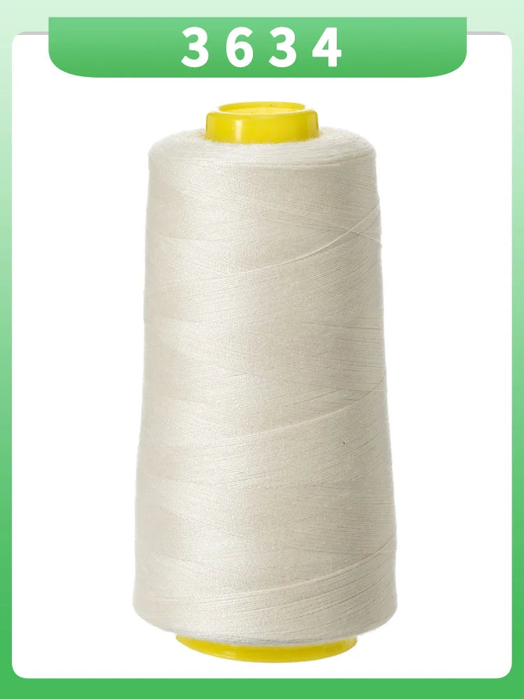 Fil à coudre ultra-fin 602-fil en polyester semblable à la soie à grande vitesse 60s/2 5000m, pour machine à broder et travaux d'aiguille délicats