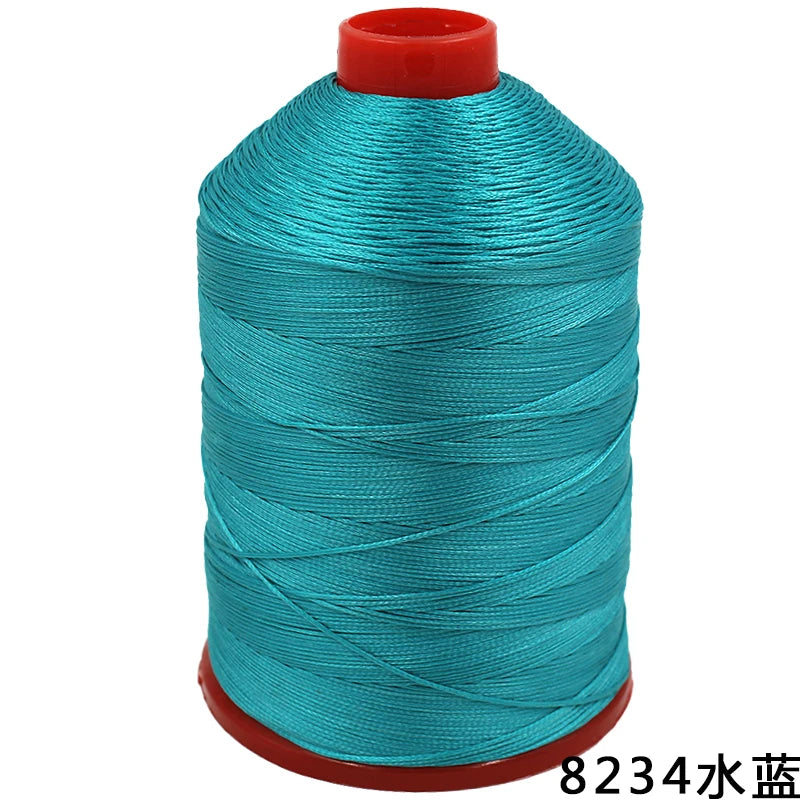 Fil de Cuir Polyester à 16 Brins, Creux, Crochet Fait à la Main, Bracelet Tissé, Pompon, 1mm, 210D