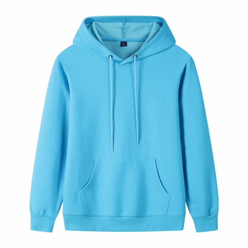 Sweat-shirt personnalisé avec logo imprimé gratuit, sweat à capuche 100% coton, vêtements de travail d'automne et d'hiver, vêtements d'équipe pour hommes et femmes