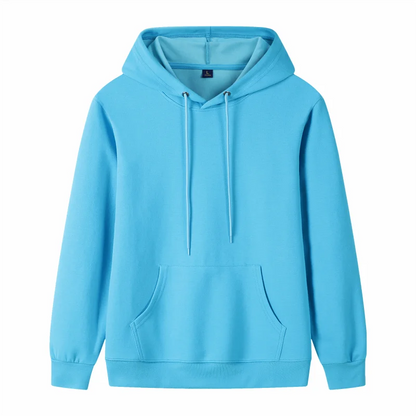Sweat-shirt personnalisé avec logo imprimé gratuit, sweat à capuche 100% coton, vêtements de travail d'automne et d'hiver, vêtements d'équipe pour hommes et femmes