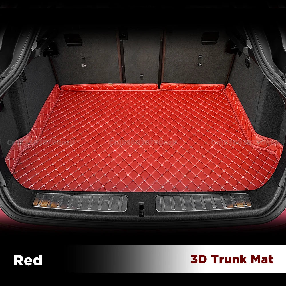 Couverture de tapis de revêtement de cargaison de polymères de coffre de voiture 3D, accessoires intérieurs, BYD, Yuan Pro, 2021, 2022, 2023
