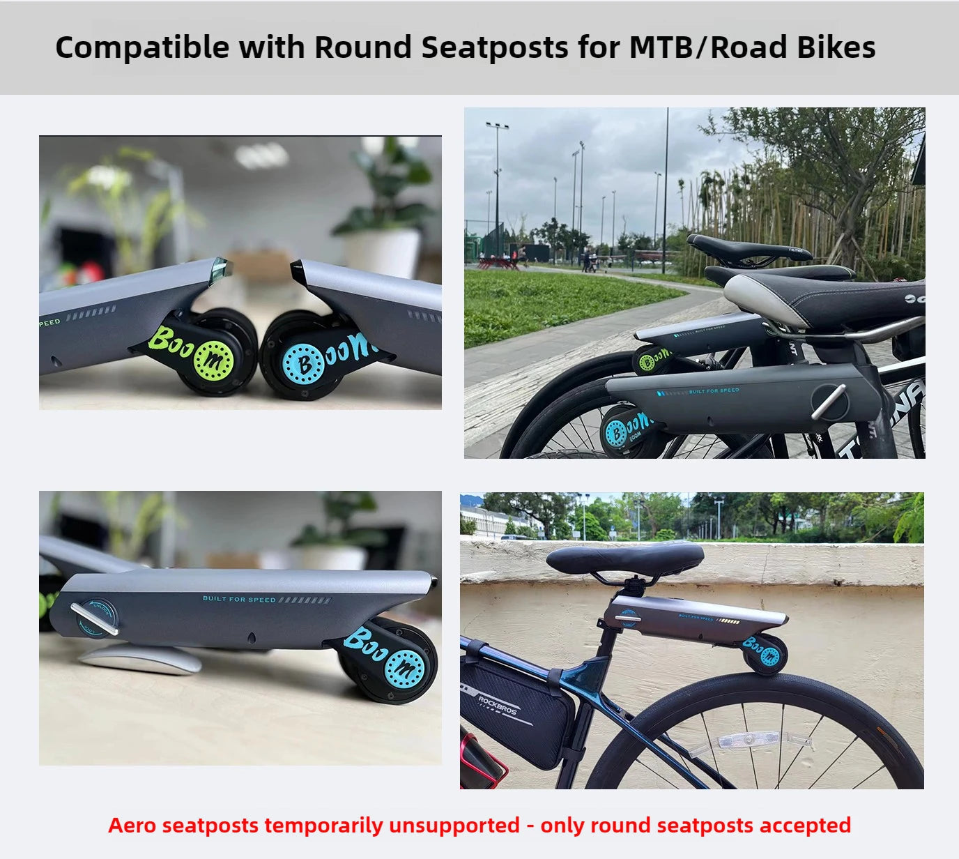 دراجة كهربائية P.Wheel Booster بطارية 18 فولت 10 أمبير 200 واط ملحقات دراجة بوستر محمولة متينة دراجة هوائية جبلية