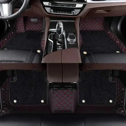 Tapis de sol de voiture Double couche 9D, pour Jetour Dashing 2022 2023 2024, coussinets de pied automobiles personnalisés, couverture de tapis Automobile, accessoire intérieur